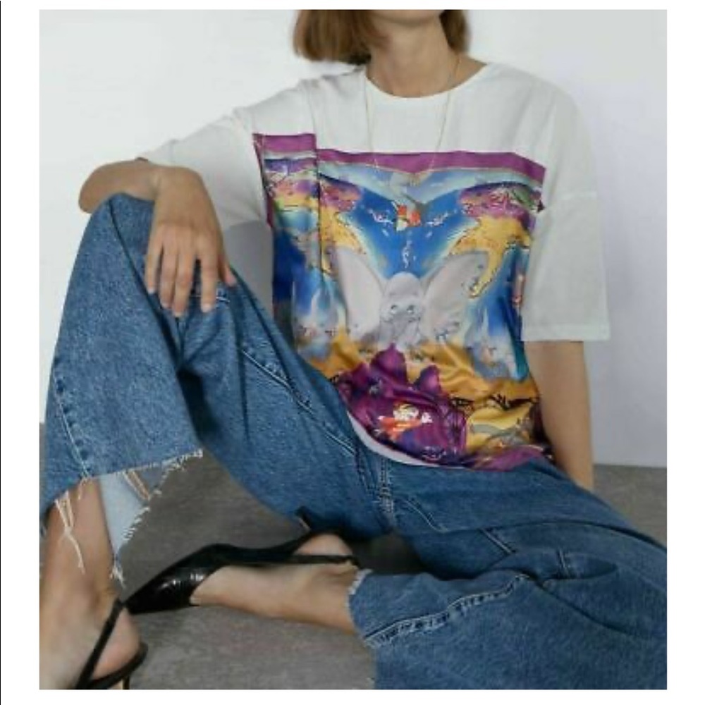 Zara Disney Dumbo T shirt